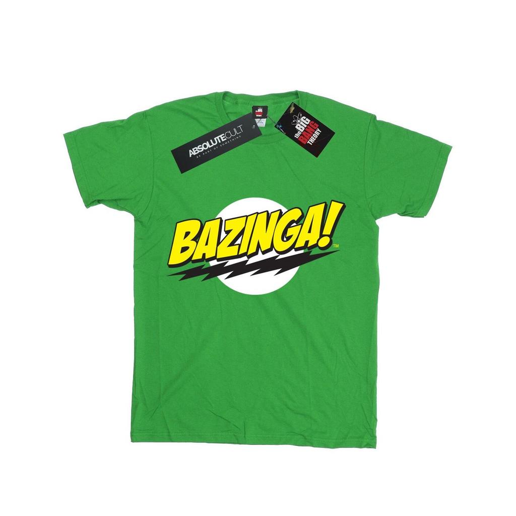 The Big Bang Theory Boys Bazinga Cotton T-Shirt