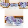 Soft Elephant Keychain Toy With Key Ring For Birthday Present