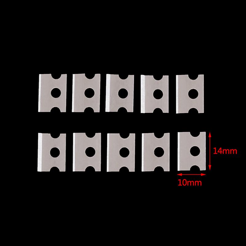 10 шт., лезвие сетевого зажима, плоскогубцы для Ethernet-кабеля, сменные аксессуары для щипцов для лезвий