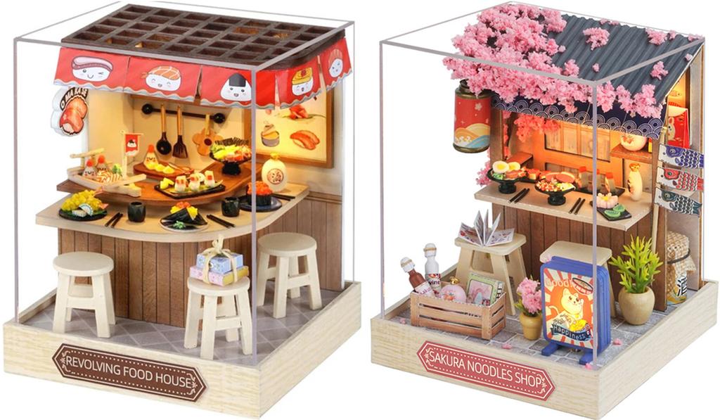 (t-FREAK) 1:32 Dollhouse Handmade Kit Set Miniature Happiness Series (QT-041+ QT-088)
