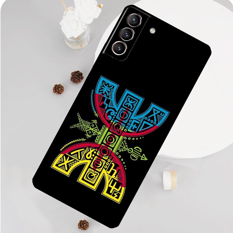 Чехол для телефона с флагом берберов Амазигов для Samsung Galaxy S24 S26 Ultra S20 S21 S22 S23 S25 Plus S10 S25 FE Funda Cover