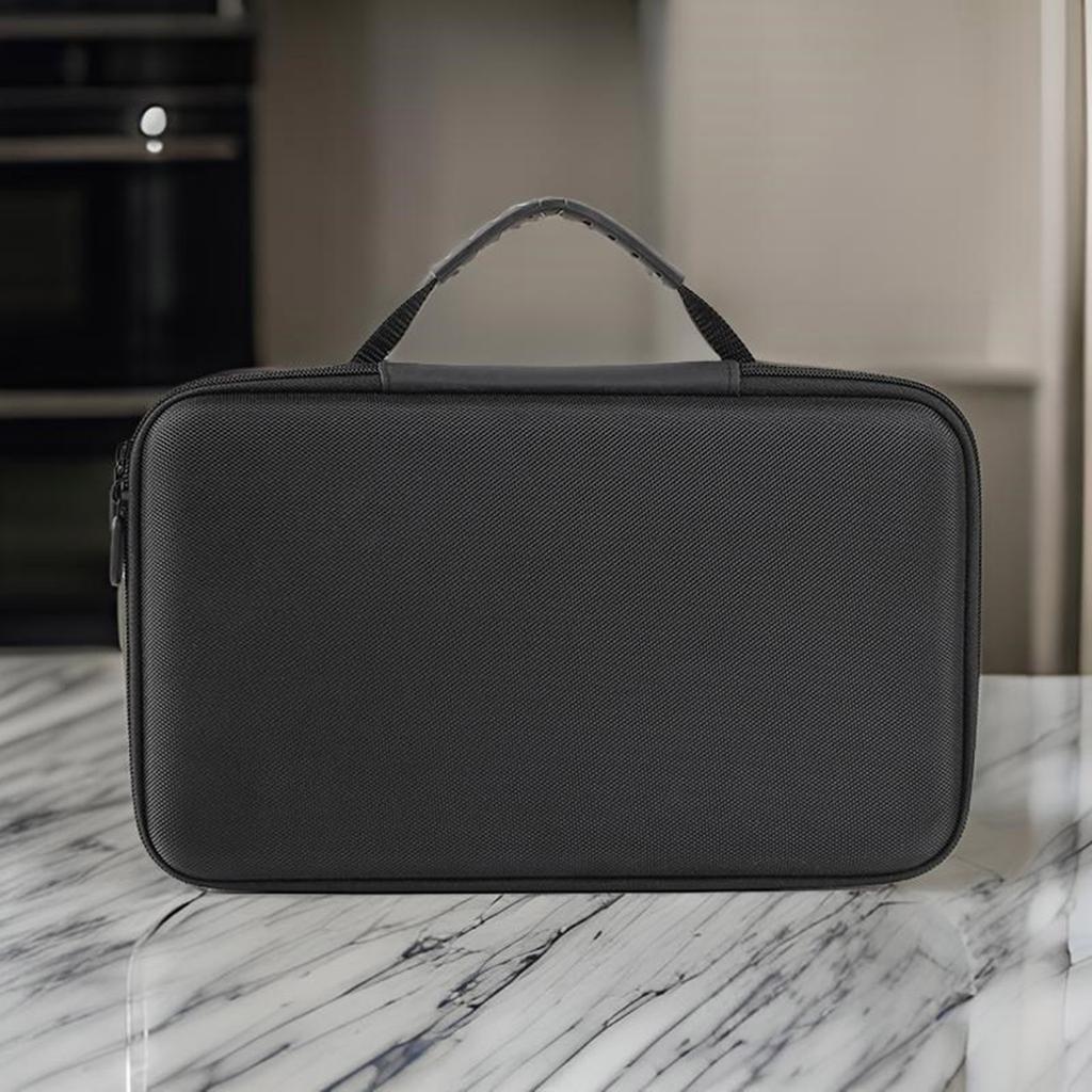 Портативный мужской футляр для хранения часов с 10 отделениями, прочный органайзер для часов из ткани Оксфорд с молниями и мягкой подкладкой