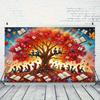 1 piece, reading on a tree, party banner, festive decorative polyester banner, wall room decoration tapestry