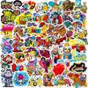 50 Street Graffiti Series Stickers, Funny Luggage, Helmet, Notebook, Personalized Guitar Stickers