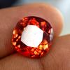 Orange Sapphire Square Cushion Cut 9.50 Ct Natural Loose Gemstone