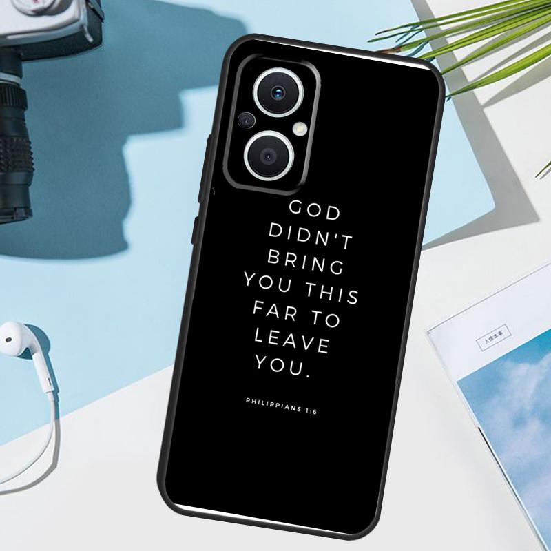 Bible Philippians Jesus Christ Cover For OPPO Reno 12F 11F 13F 14F 8T 7 8 Lite 10 11 12 13 14 OPPO Find X9 X8 X6 X5 Pro Case