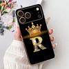 Чехол для Apple iPhone 17 Pro Max Новый Чехол с Буквами Короны Мягкий Тонкий Чехол для Телефона Для iPhone 17 Air iPhone17 Pro Max Задняя Крышка Сумки