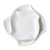 Naijiang Creative Irregular White Ceramic Dinner Plate