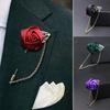 Men's Advanced Chic Brooches Leaf Rabbit Deer Pin Suit Shawl Lapel Pins Uxedo Corsage Hat Shirt Collar Pin Party Daily Accessory