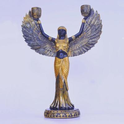 Современная египетская богиня Изида, скульптура ручной работы для домашнего декора