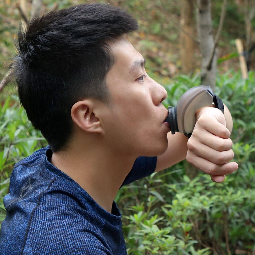 Mini Portable Water Cup Soft Sticker Paste Wrist Water Cup Wrist Water Bottle Running