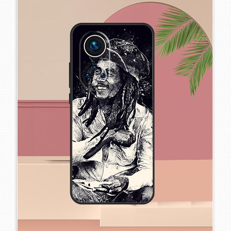 Чехол Bob Marley для Honor Magic 7 Lite 5 6 8 Pro Honor 200 400 X9c X9b X9a X8b X8a X8c 50 70 90