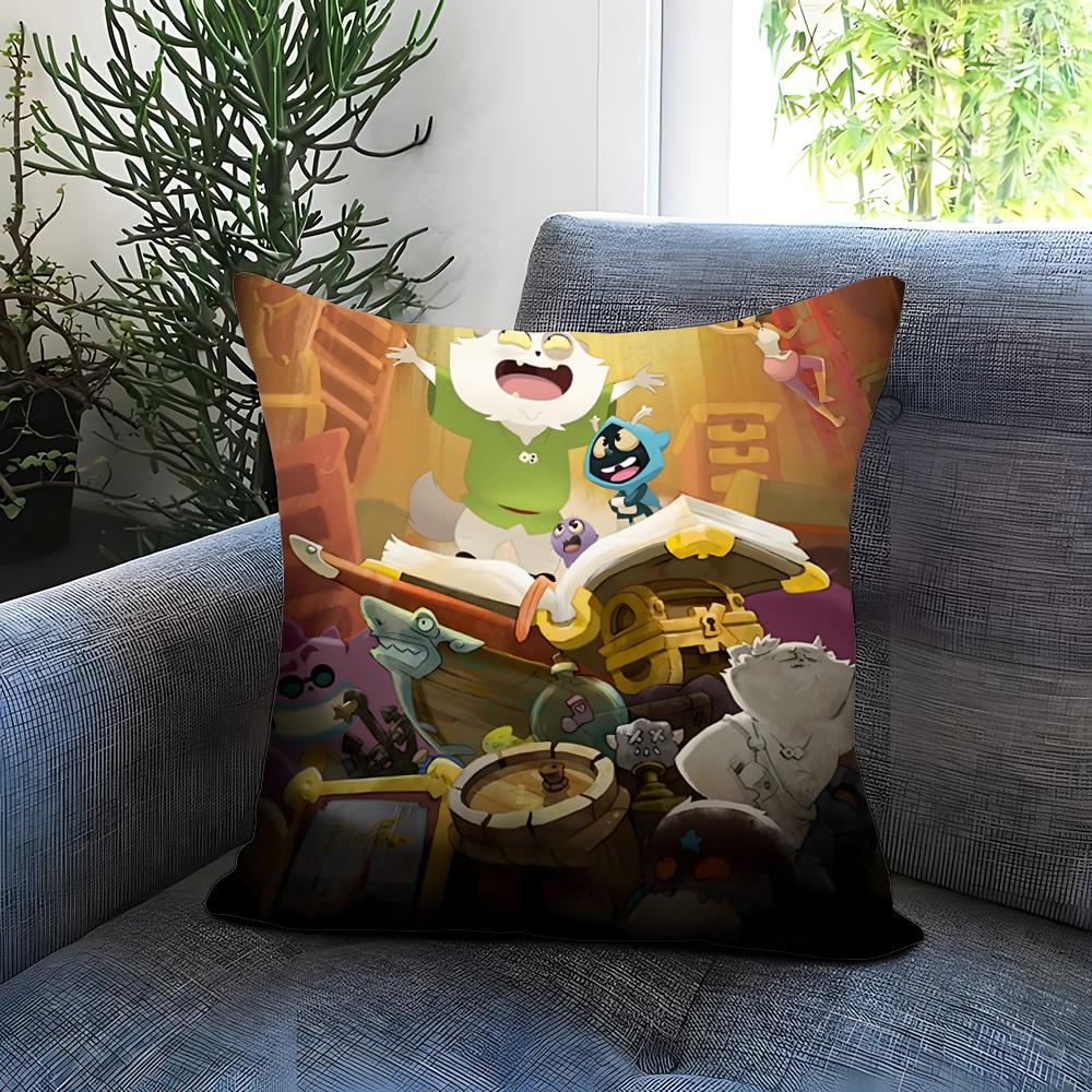 Игровой чехол для подушки D-Dofus, удобный, двусторонний, идеален для автомобиля, дивана, спальни и многого другого