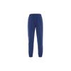 Solid Mid-Rise Cuffed Comfortable Casual Knit Sweatpants Unisex Bottoms Blue A6KZ9-451