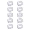 10Pcs Aluminum Alloy Spacer Round Unthreaded Standoff Support Fittings Outer Diameter 10mm