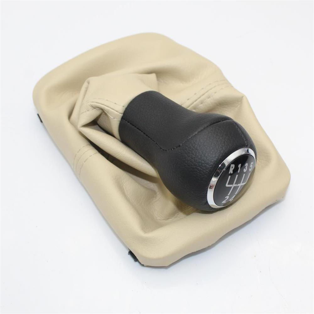 For VW Beetle 1998 1999 2000 2001 2002 2003 2004 2005 2006 2007 2008 2009 2010 New 5 Speed Gear Stick Shift Knob PU Leather boot