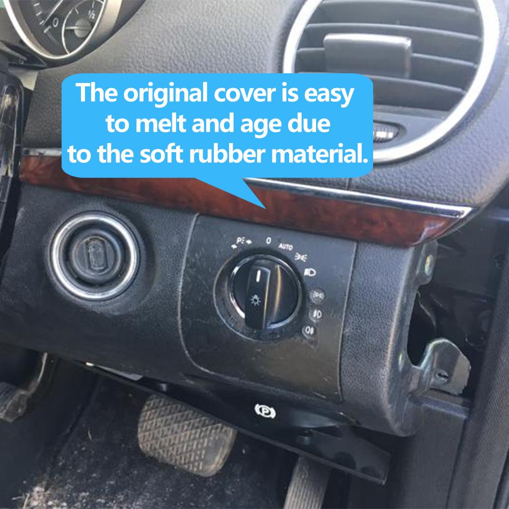 RHD правый водитель автомобиля передняя фара переключатель крышка накладка для Mercedes Benz W164 ML GL 300 350 450 500