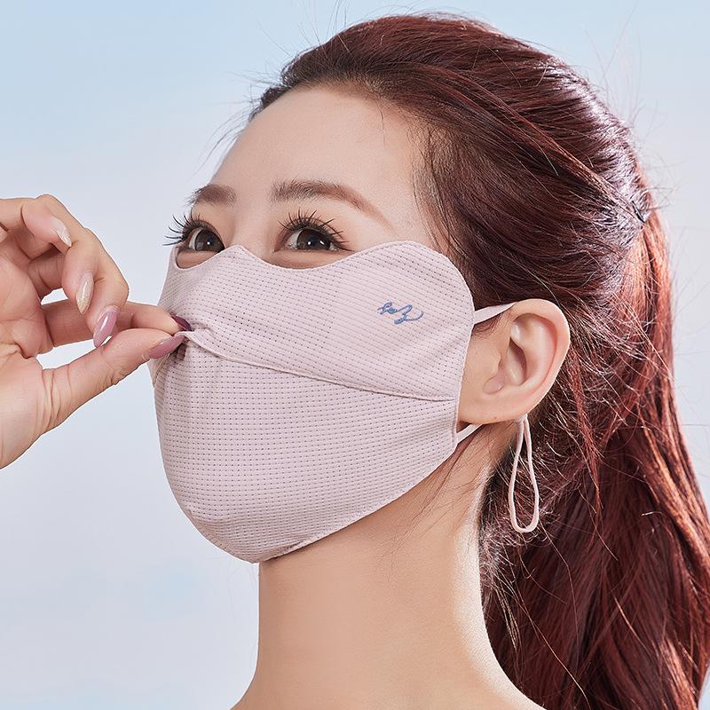 Spring/Summer Face-Slimming Sun Protection Mask: Breathable, Lightweight, Outdoor Eye Corner Shield