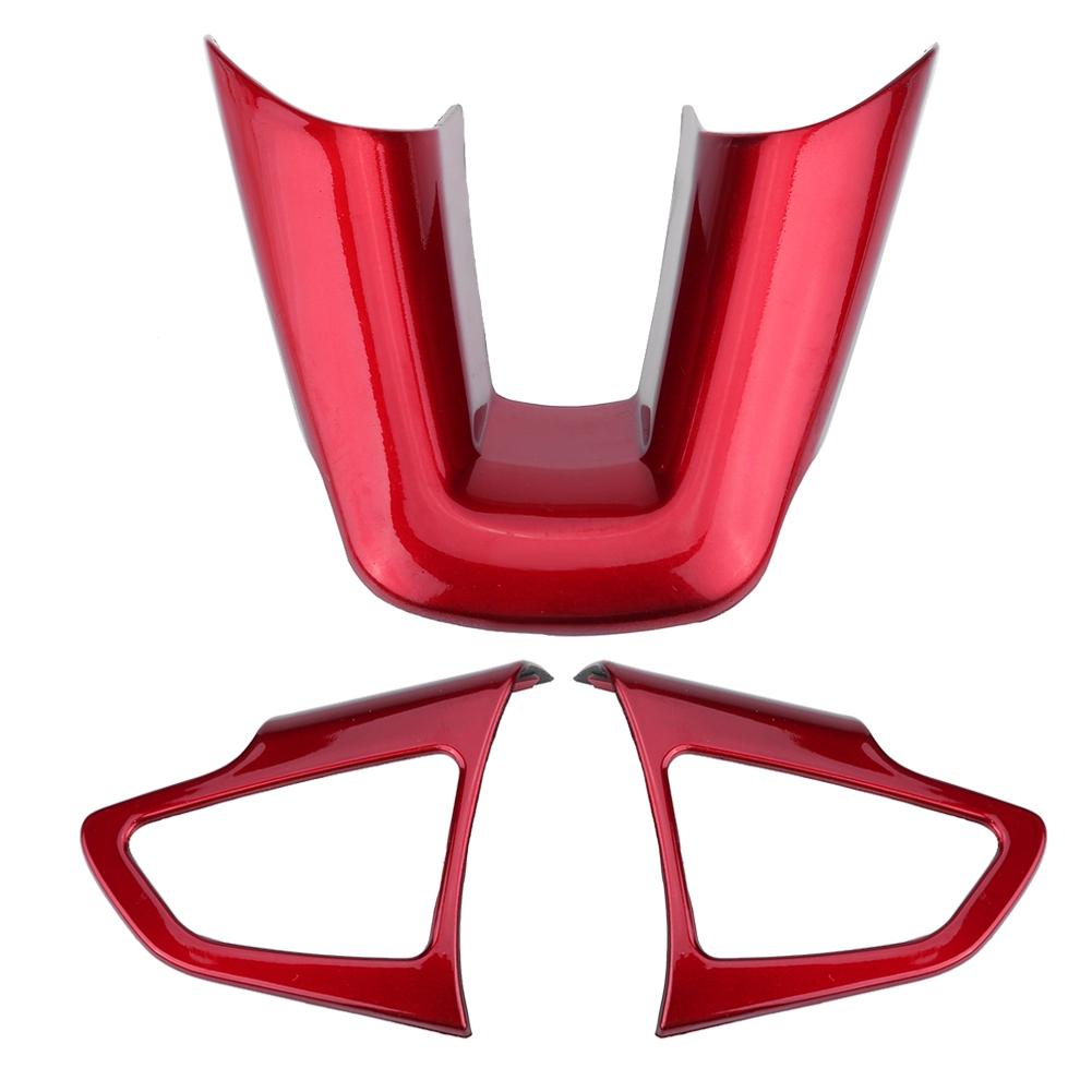 ABS Автостайлинг Кнопки Рулевого Колеса Декоративная Накладка Накладка Стикер для Ford Focus 2015 2018