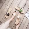 Shoes Junior Slides Outside Women's Slippers and Ladies Sandals Round Toe Top Designs Clappers New Style On Promotion Sale Vip