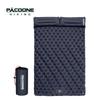 PACOONE Outdoor Camping Double Inflatable Mattress Extra Wide Sleeping Pad Ultralight Folding Bed Sleeping Mat Car Travel