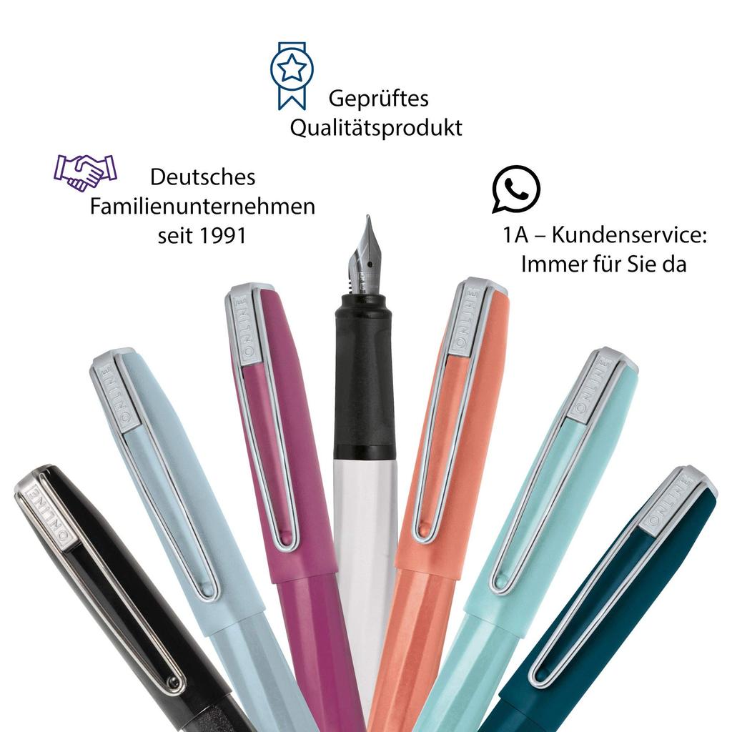 Online Fountain Pen F Fine Nib Slope Midnight Blue 26054 Officially Imported