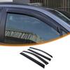 For Honda Pilot 2015-2022 Acrylic Car Window Visor Weather Shield Side Deflector Windshield Weather Shield Accessories 4 Pcs