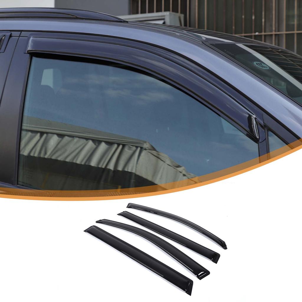 For Honda Pilot 2015-2022 Acrylic Car Window Visor Weather Shield Side Deflector Windshield Weather Shield Accessories 4 Pcs