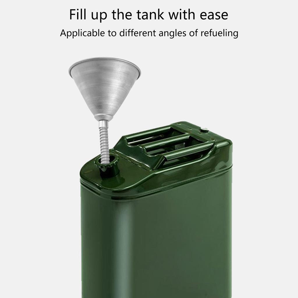 Маслозаправочная воронка для дизельных двигателей, устойчивая к коррозии бензиновая заливка, мотоциклетный фильтр с широким горлом, гибкий носик, универсальный