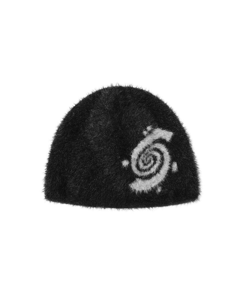 Черная бини URBANSTOFF Blackcore Swirl (черный)