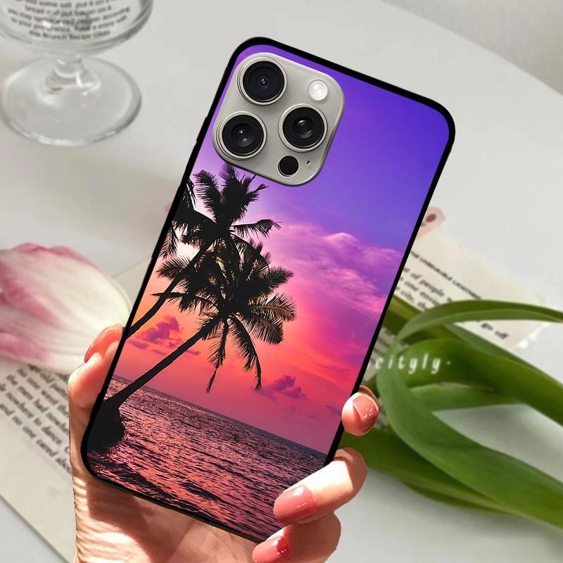 Popular Patterns For iPhone 15 Plus Case On iPhone15 Soft Silicone TPU Phone Cover For iPhone 15 Pro Max Protector Coque Funda