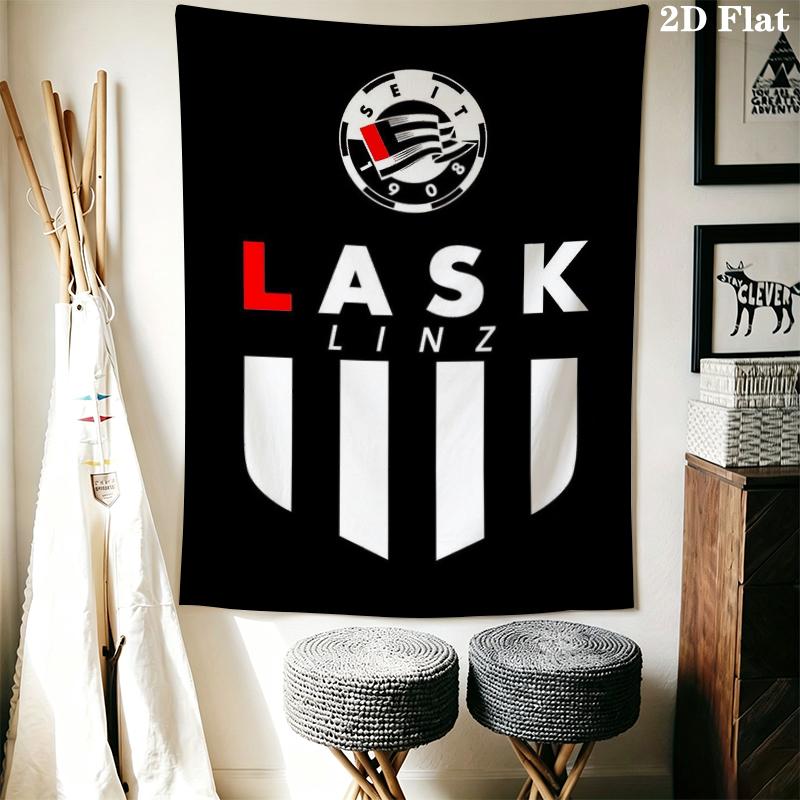 Lask Linz Wall Tapestry Aesthetic Wall Hanging Printed Fabric Blanket Decorative Tapestries for Bedroom Living Room Home Decor