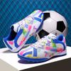New Football Shoes Long Nails Low Top Boys and Girls Teenagers Tf Broken Nails Grass Game Training Shoes
