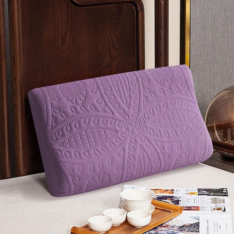 50x30см/60x40см Водонепроницаемая латексная наволочка с эффектом памяти из пеноматериала Наволочки для подушек Однотонная хлопковая наволочка для сна