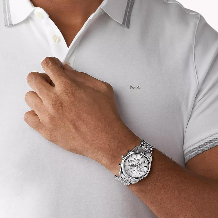 Michael Kors MK8405 Lexington Серебряные мужские часы