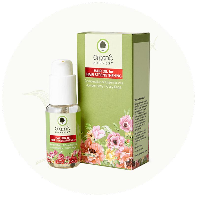 Organic Harvest Масло для волос против выпадения волос-50мл