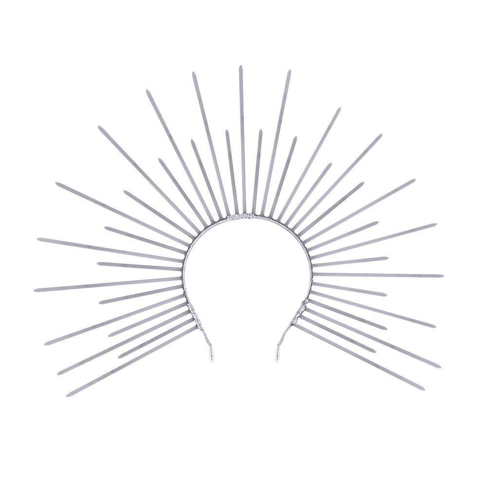 Sun God Halo Headband Star Tiara Headdress Fashion Halloween Headband Ladies/Girls