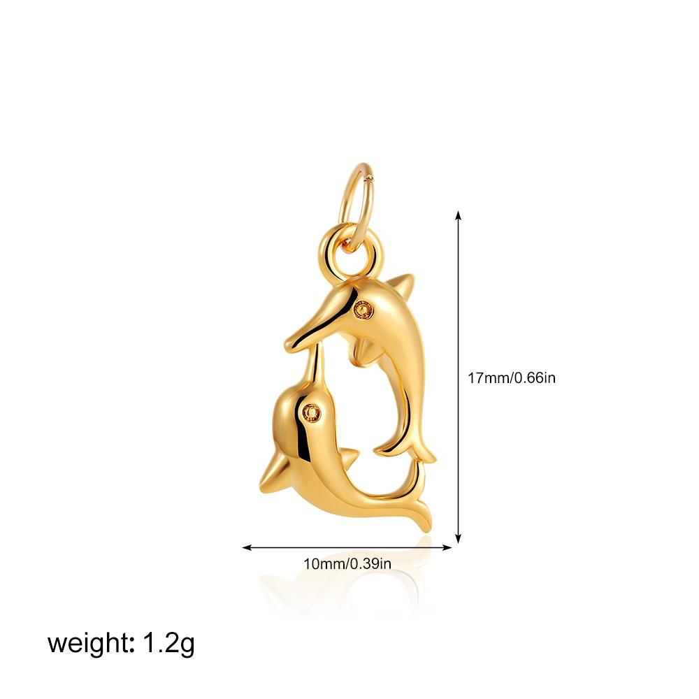 Dainty Sun Moon Star Cross Evil Eyes Multi-Symbol Pendant Necklace 18k Gold Plated Charms Birthstone Dainty DIY Zircon Gifts