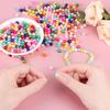100 шт. 6/8 мм DIY для ожерелья, браслета, распорки, свободные бусины, серьги, ювелирные изделия, акриловые круглые