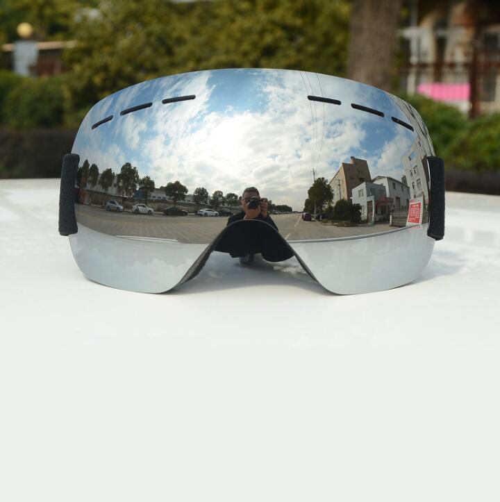 Лыжные очки, двойные противотуманные, большие сферические мужские и женские лыжные очки для улицы