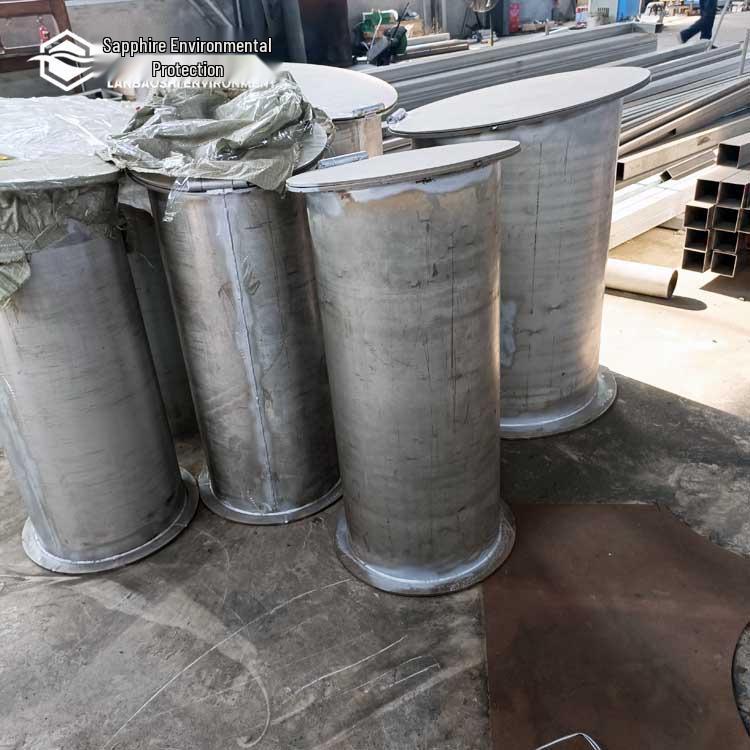Corrosion-Resistant Stainless Steel Sludge Pump with Guide Rail and Check Valve