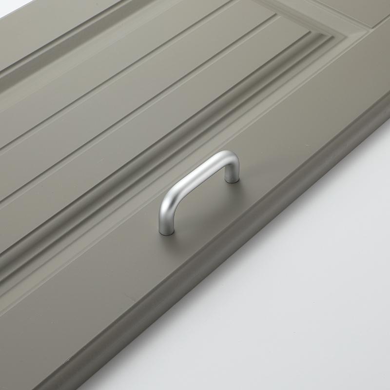 Solid Aluminium Alloy Furniture Door Handle Cabinet Cupboard Pull Knob,Screw Size: 4*22mm