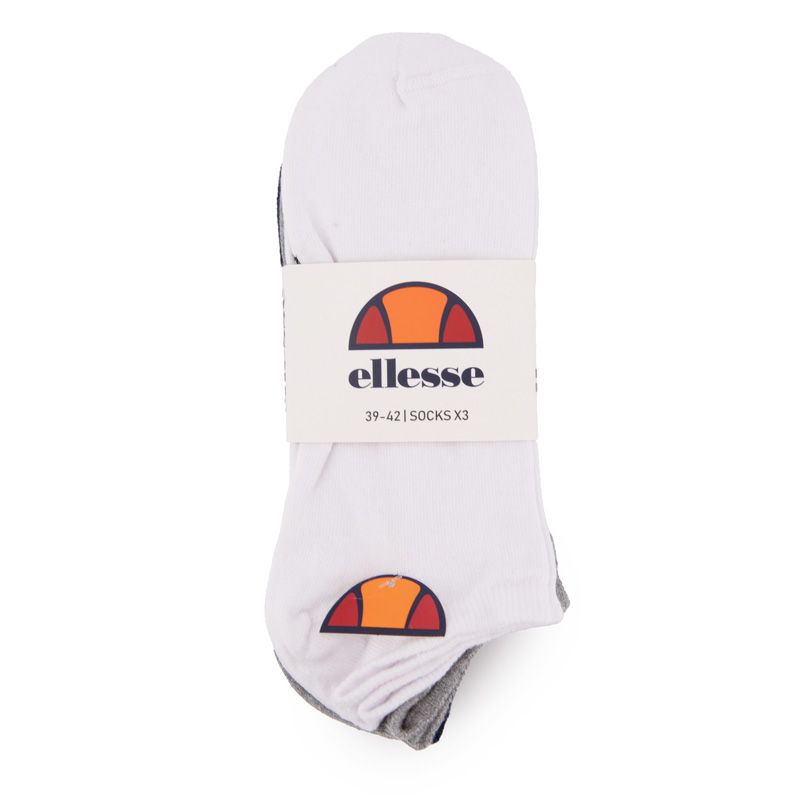 Короткие носки с цветным логотипом x3 Мужские ELLESSE