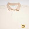 Puma Classics Comfortable Long Sleeve Polo Shirt Men Tops Beige 539973-65