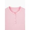 BeneTTon Henley Neck Embroidered T shirT baTs91611