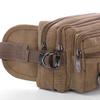 Multi-Function Multilayer Waist Packs 4-layers Fanny Pack Fashion Canvas Chest Bag  Unisex