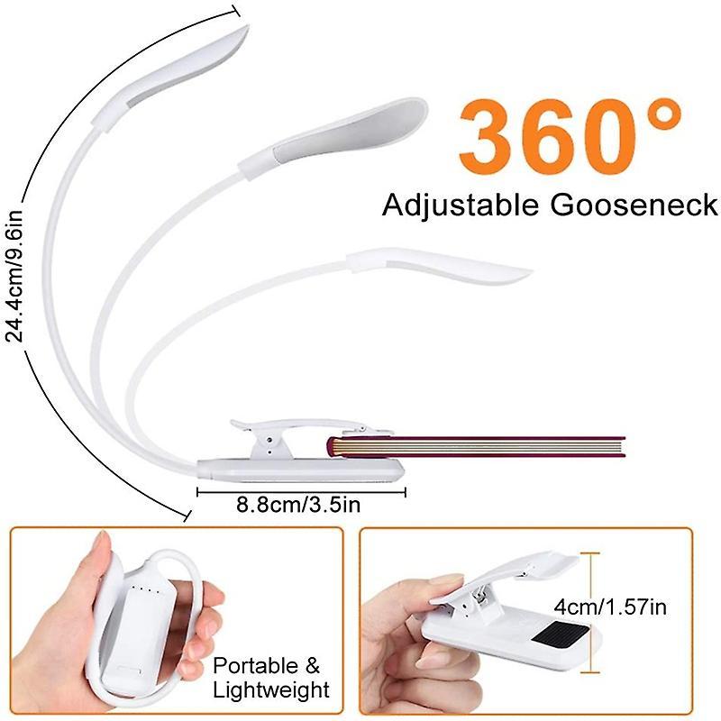 Book Clip Light LED Eye Protection Clip Light