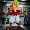 CK&Jt Статуэтка Dragon Ball Z Броли Фигурка Ssj3 Броли Супер Сайян ПВХ Фигурки Действия 27 см/19,69 дюйма Режим Коллекционирования Игрушки Подарки