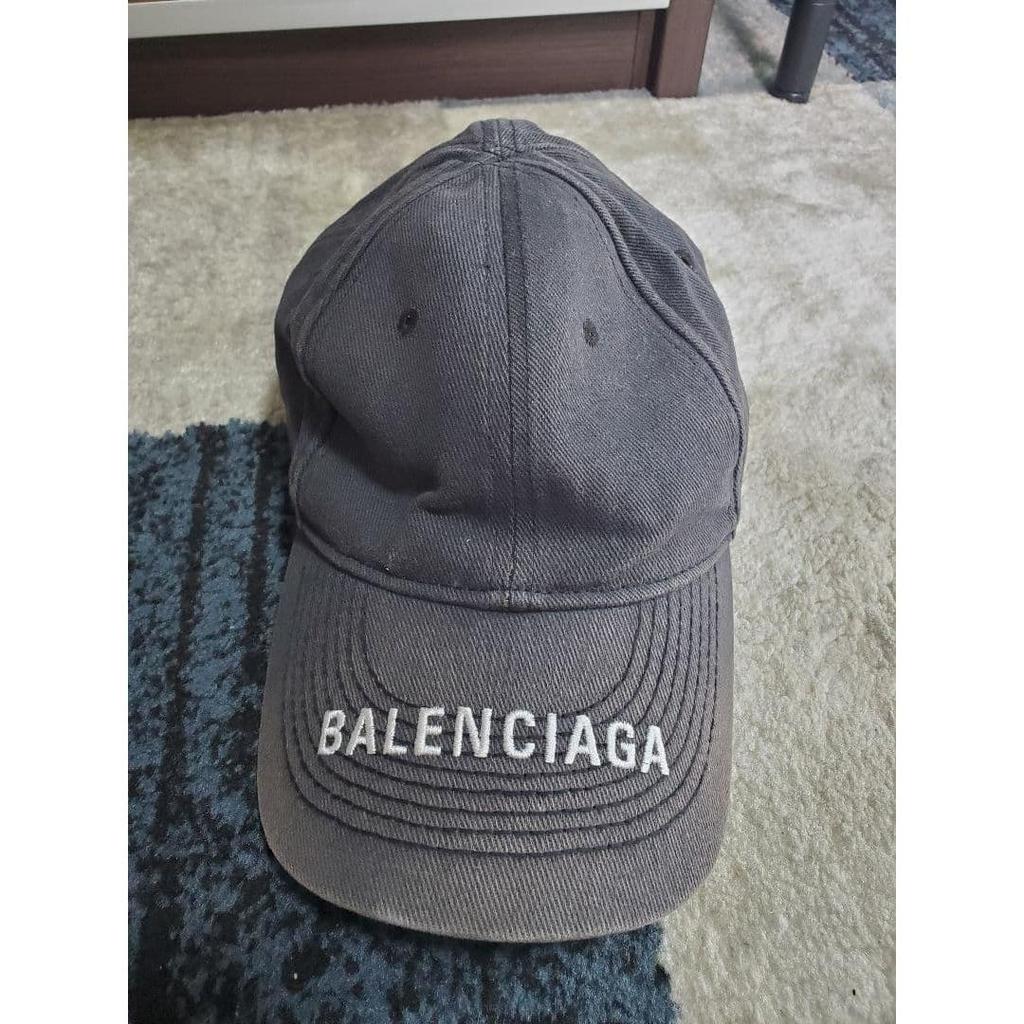 Б/у Бейсболка BALENCIAGA Серая L59