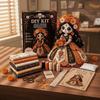 The Day Of Patchwork Dead Doll Diy Kit Skull Face Handmade Sewing Craft Set Patchwork Diy Collection Gift For Doll Lovers